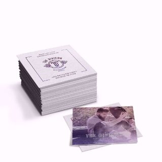 Premium 2.5in x 2.5in wholesale fat business cards